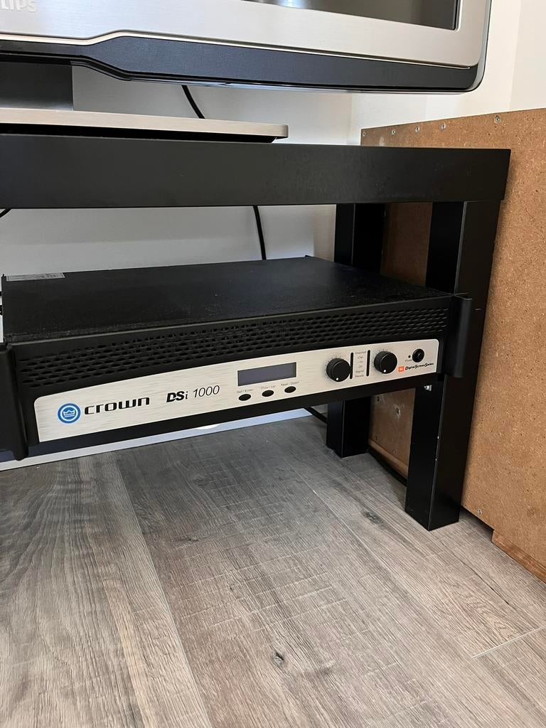CROWN DSI 1000 1400W VERSTERKER, Ophalen, Zo goed als nieuw, Audio