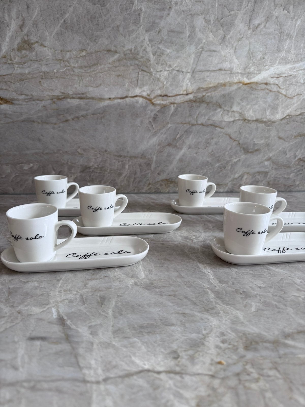 Riviera Maison Caffe Solo kopje met schotel NIEUW, Huis en Inrichting, Overige merken, Nieuw, Ophalen of Verzenden, Overige stijlen