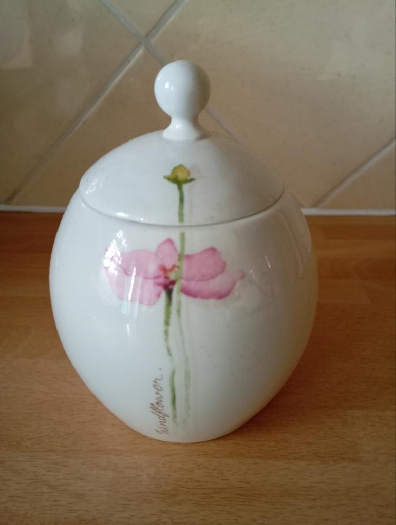 Suikerpot Windflower Royal Fine China, Ophalen of Verzenden, Porselein, Overige stijlen, Overige typen