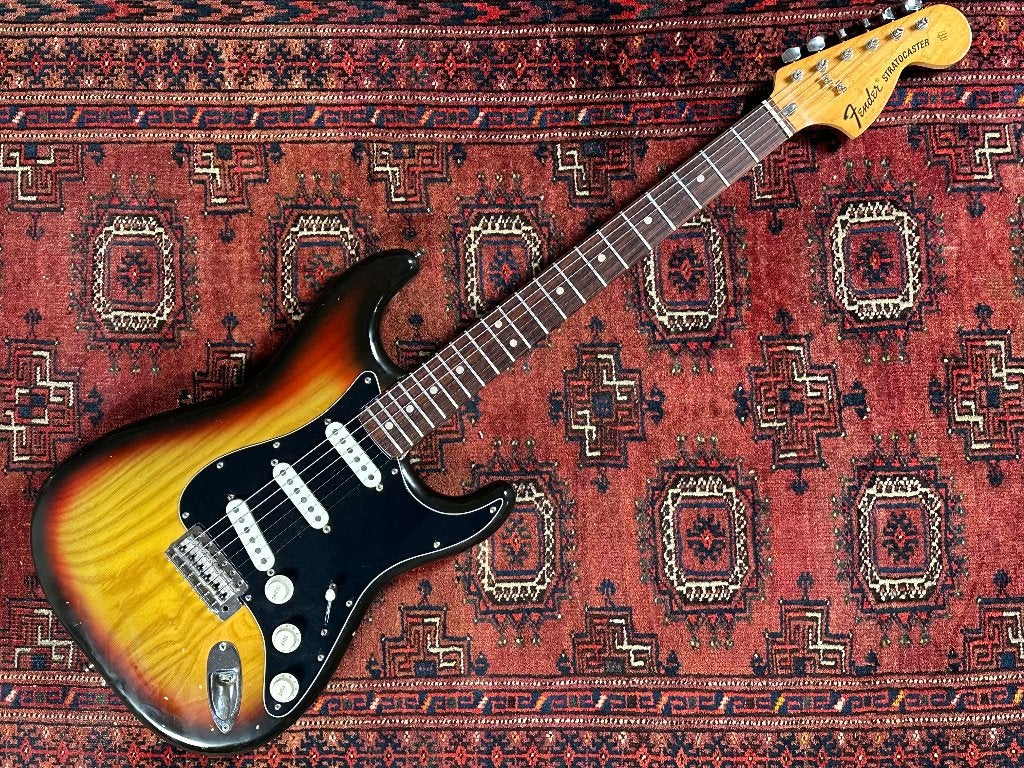 Fender Stratocaster Rosewood Fretboard 1976 Sunburst, Ophalen of Verzenden, Gebruikt, Solid body, Fender