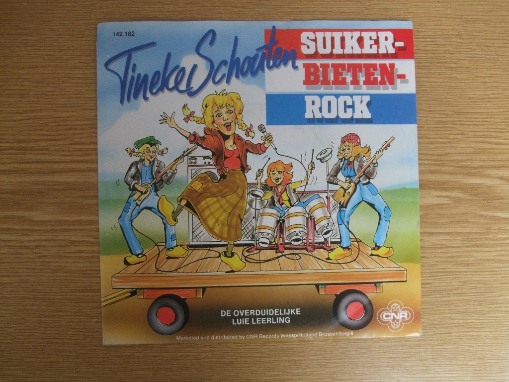 TINEKE SCHOUTEN    SUIKERBIETENROCK / DE OVERDUIDELIJKE LUIE, 7 inch, Ophalen of Verzenden, Zo goed als nieuw, Nederlandstalig