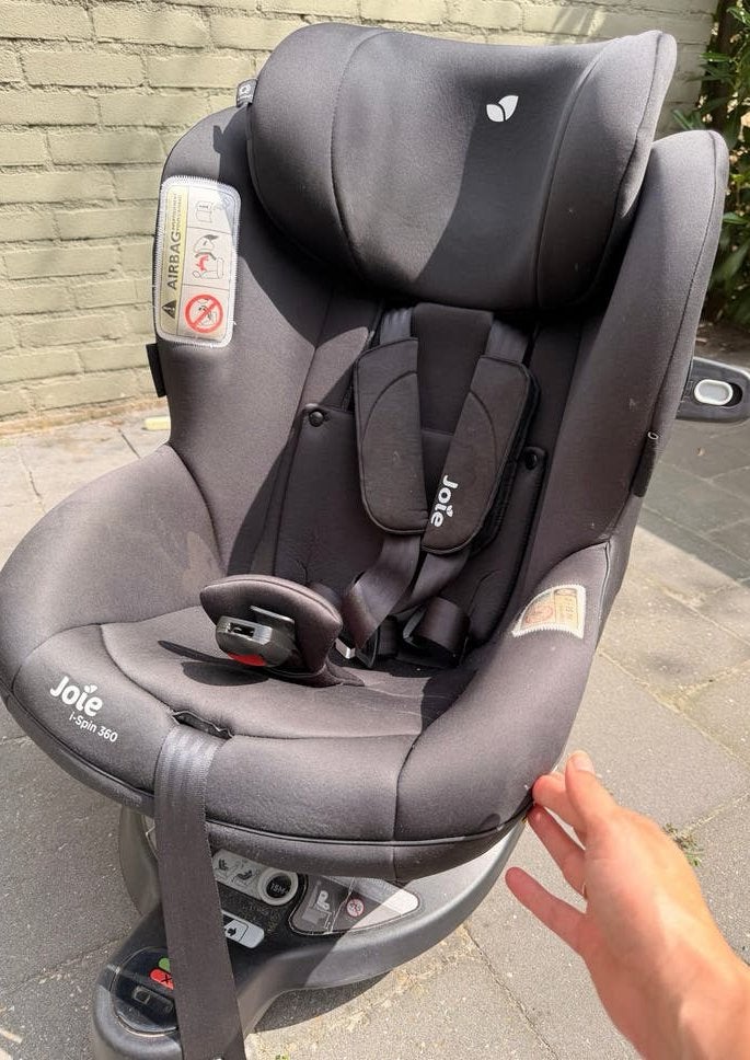Joie i-Spin 360 autostoel, Gebruikt, 0 t/m 18 kg, Verstelbare rugleuning, Isofix