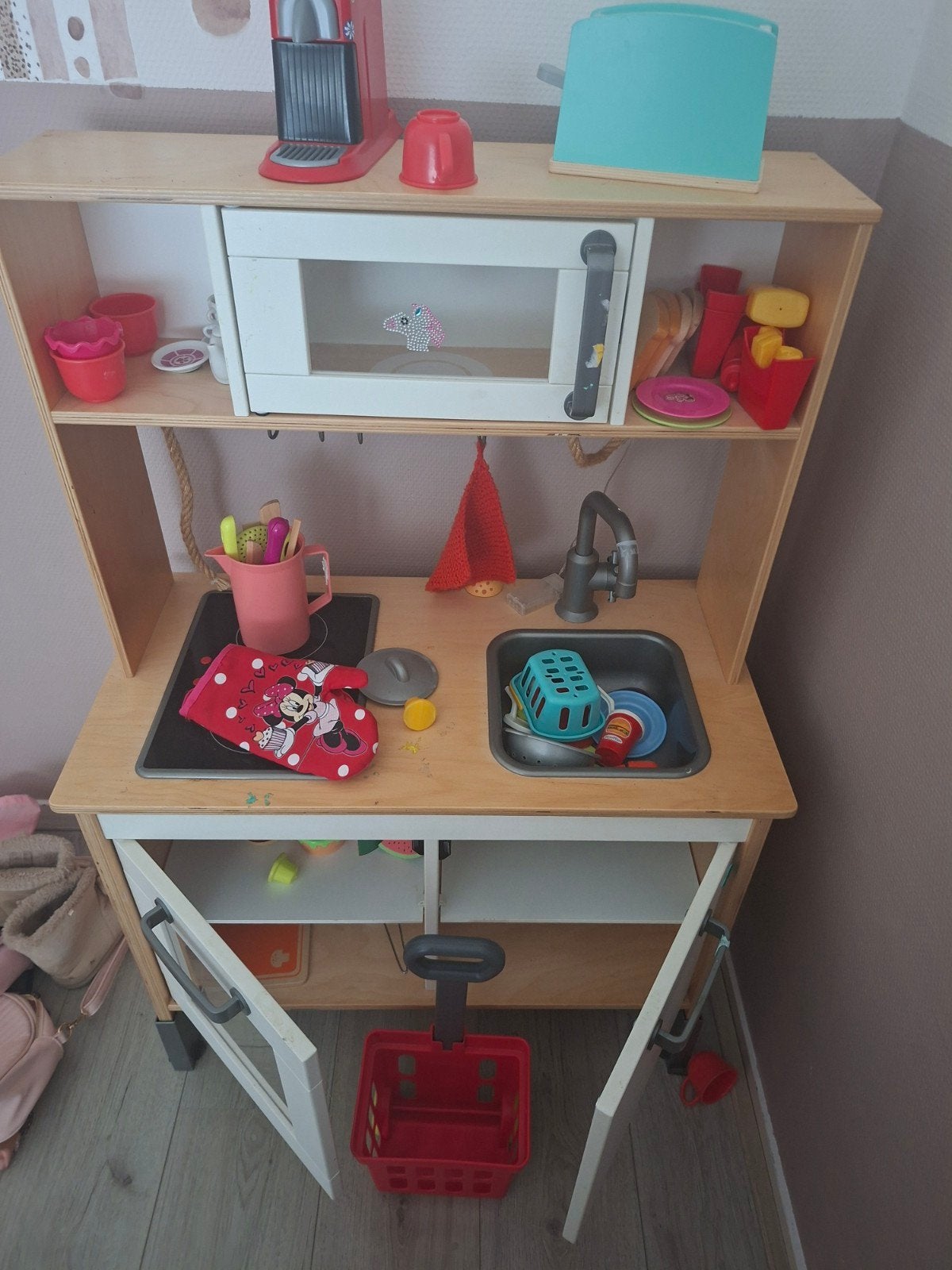 IKEA speelkeuken met uitgebreide accessoires set, Ophalen, Gebruikt