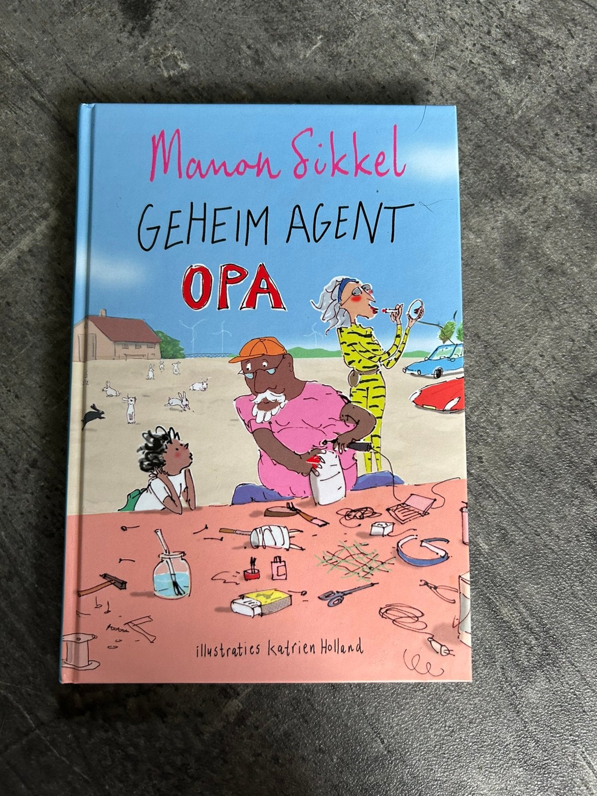 Manon Sikkel - Geheim agent opa, Boeken, Fictie algemeen, Manon Sikkel; Katrien Holland, Ophalen of Verzenden, Zo goed als nieuw