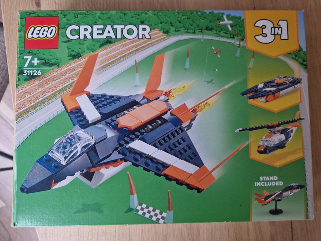 Lego creator straalvliegtuig 31126, Compleet, Lego, Ophalen of Verzenden, Zo goed als nieuw