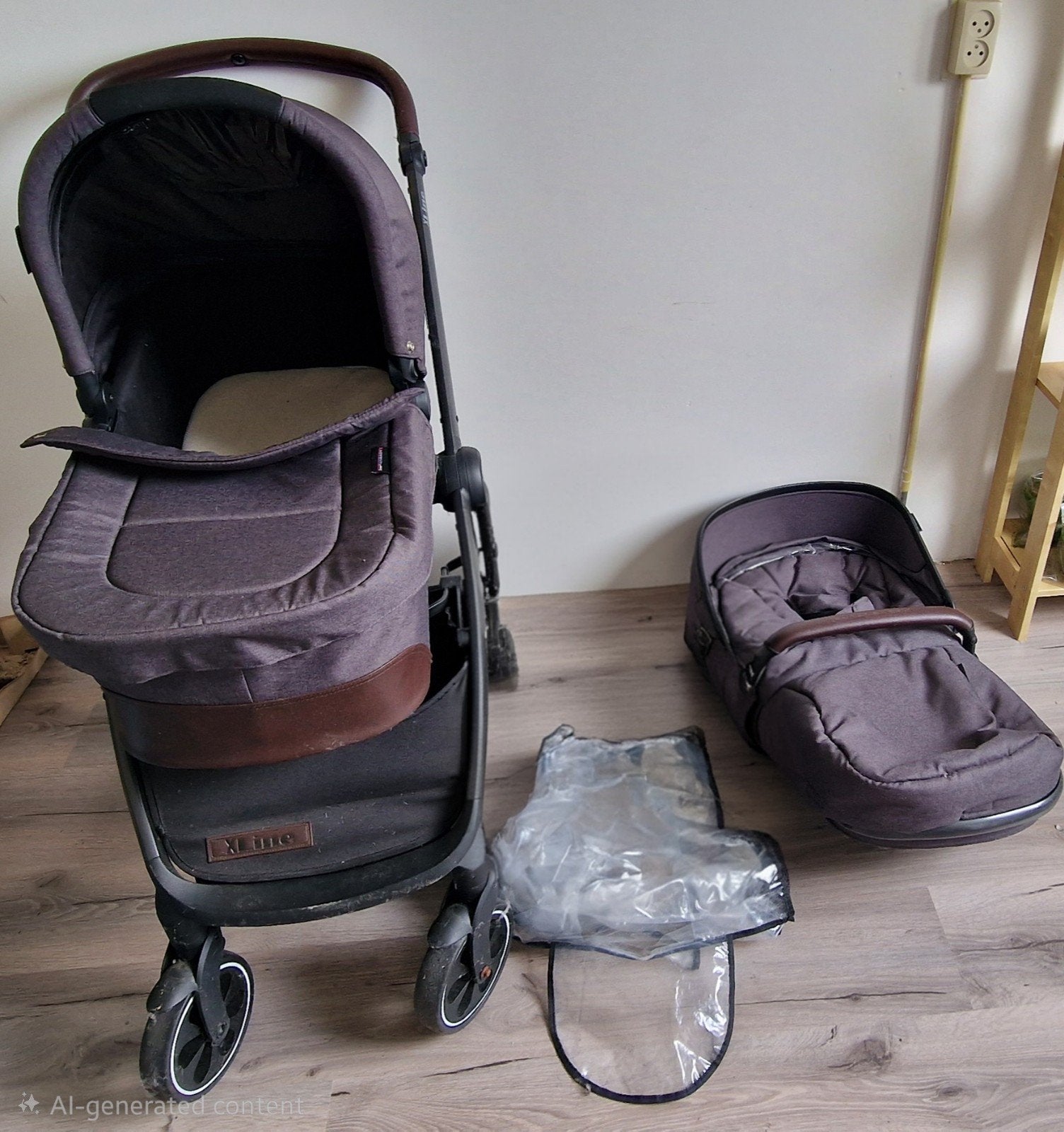 x adventure xline buggy kinderwagen, Ophalen