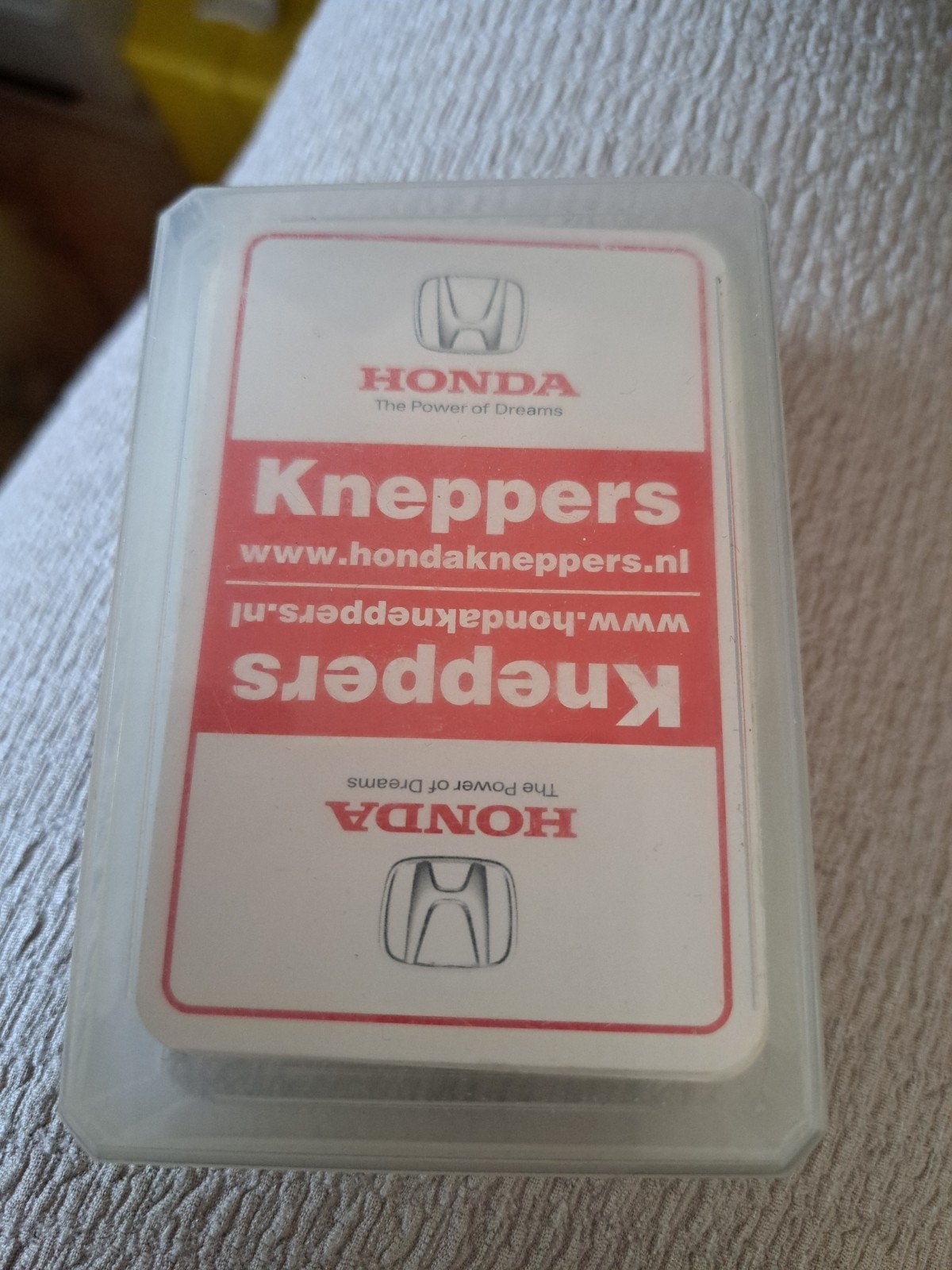 Honda Kneppers Kaartspel in doosje, Vijf spelers of meer, Ophalen of Verzenden, Gebruikt, Honda Kneppers