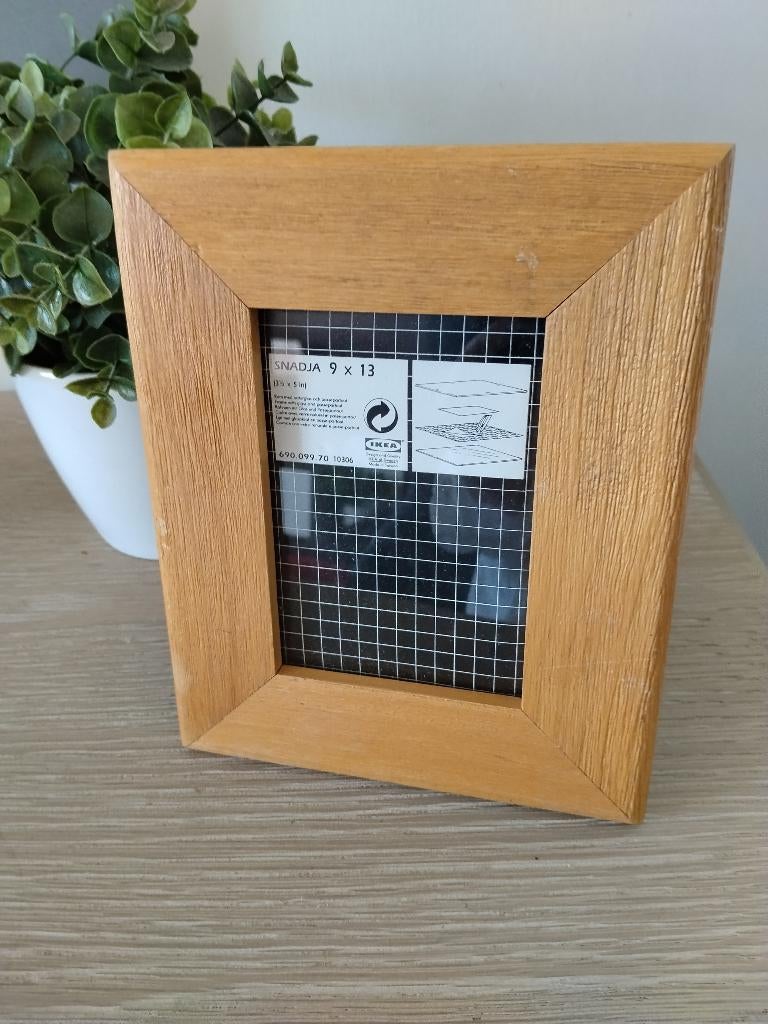 Ikea houten fotolijst, Huis en Inrichting, Woonaccessoires | Lijsten, Minder dan 50 cm, Ophalen of Verzenden, Zo goed als nieuw