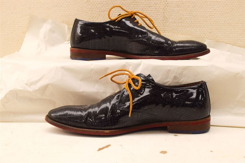 Floris van Bommel veterschoen 46953, Ophalen of Verzenden, Gedragen, Zwart