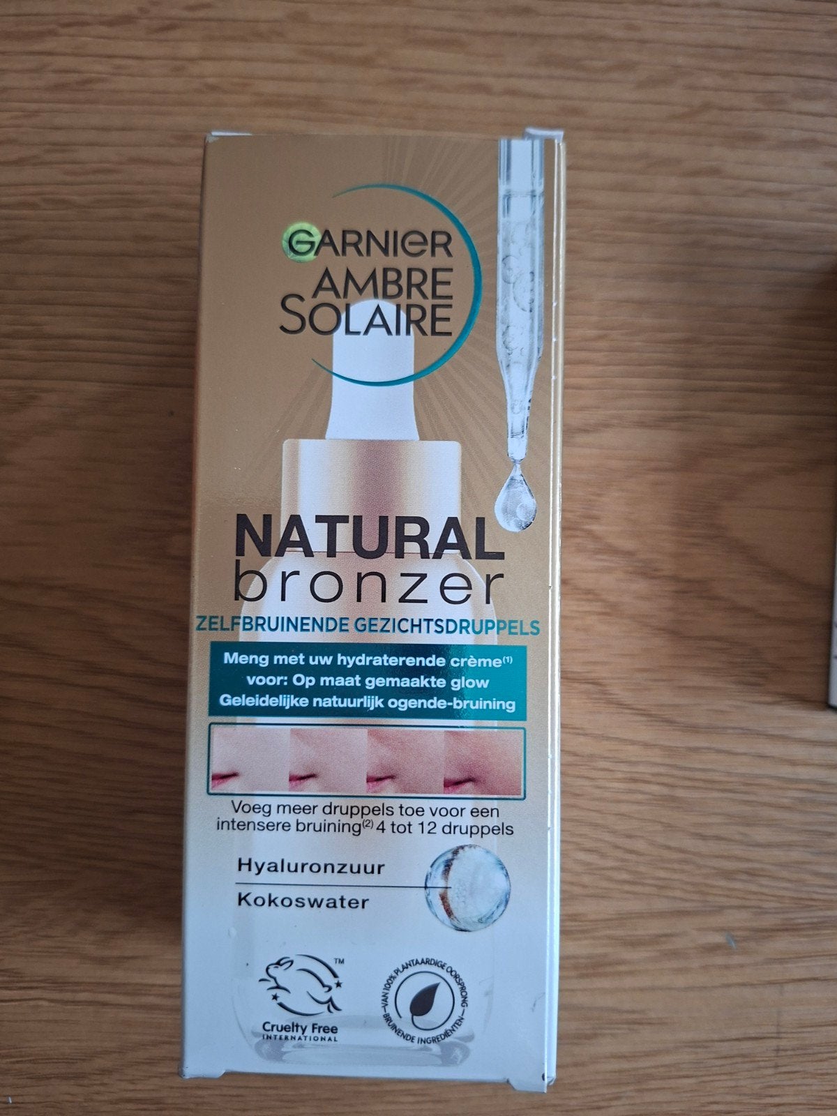 NIEUW Garnier Natural Bronzer gezichtsdruppels 30 m, Sieraden, Tassen en Uiterlijk, Ophalen of Verzenden, Nieuw, Gehele gezicht