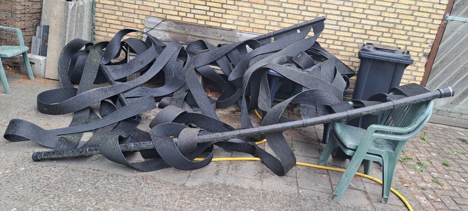 grote zwembad verwarming zonnecollector, Tuin en Terras, Ophalen, Gebruikt, Verwarming