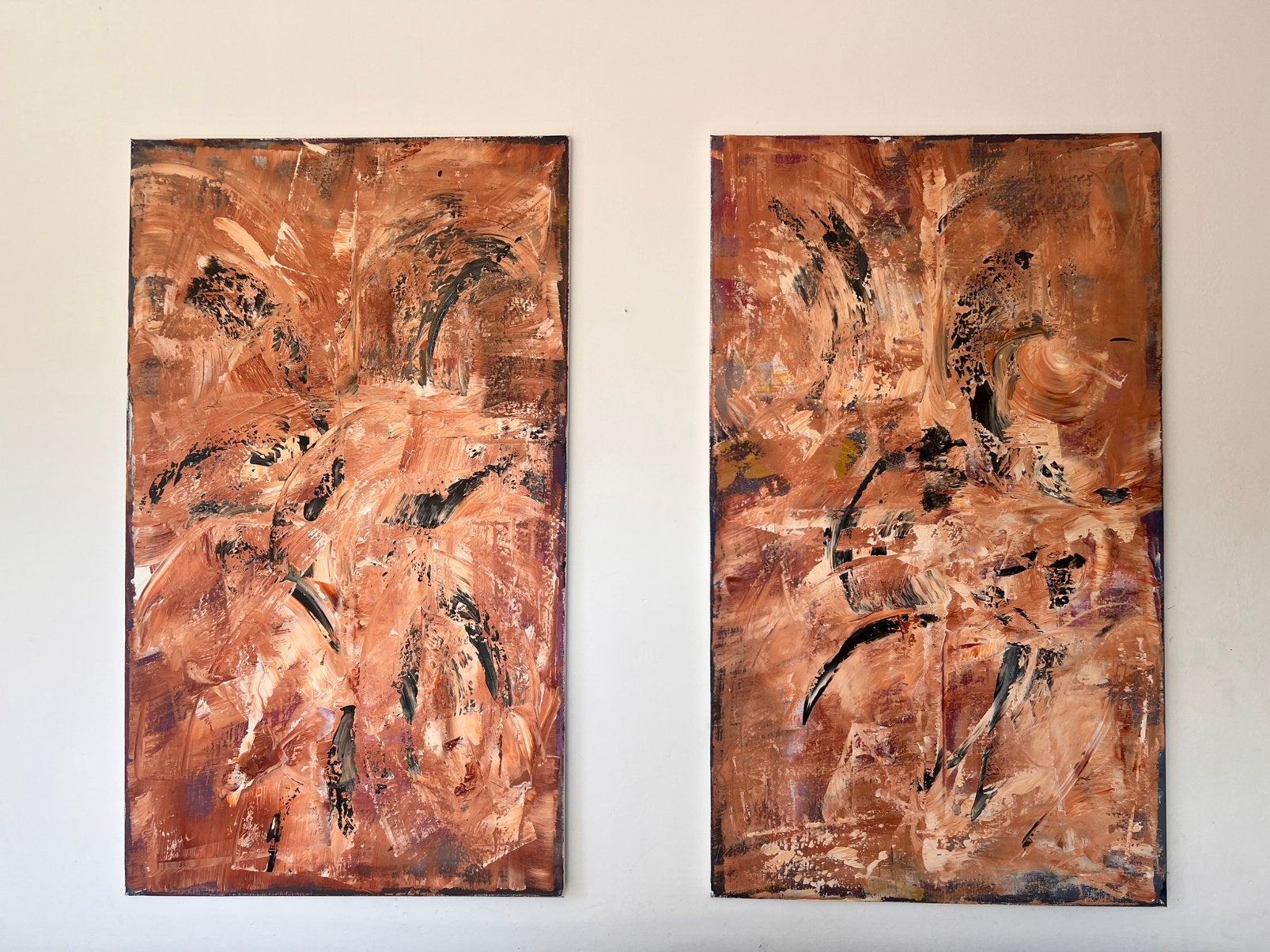 Abstract 2 luik 70x120, Ophalen of Verzenden