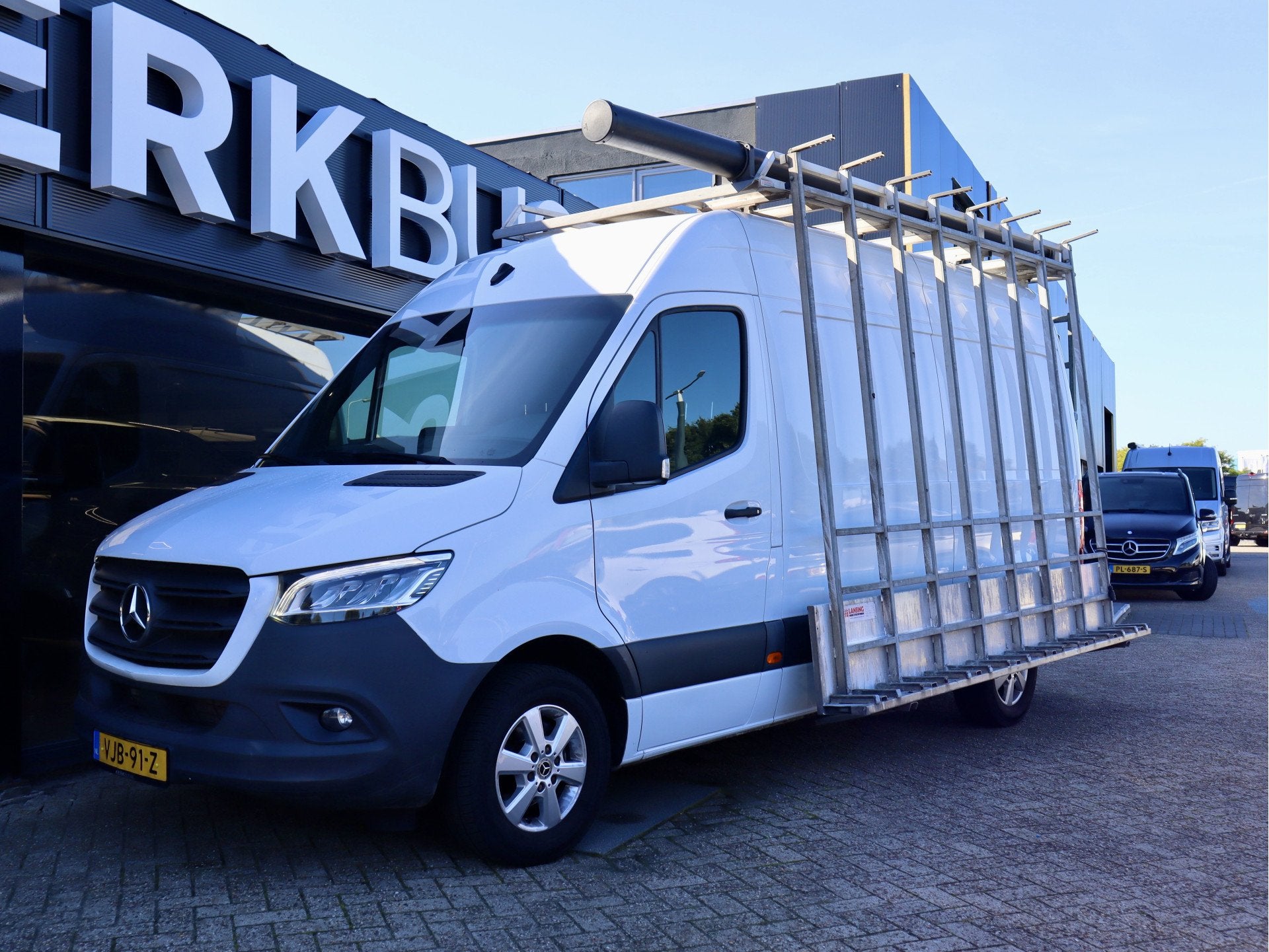 Mercedes-Benz Sprinter 315 AUTOMAAT GLASRESTEEL L2H2, Auto's, Automaat, Gebruikt, Euro 6, 4 cilinders