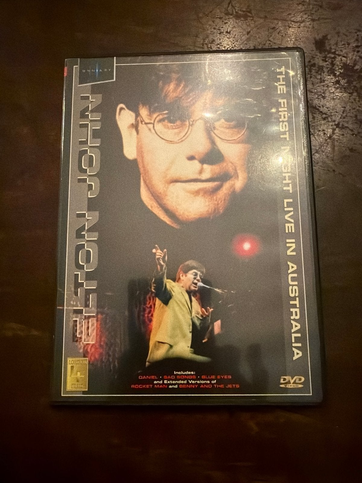 Elton John: The First Night Live in Australia DVD, Import, Alle leeftijden, Ophalen of Verzenden, Portugees