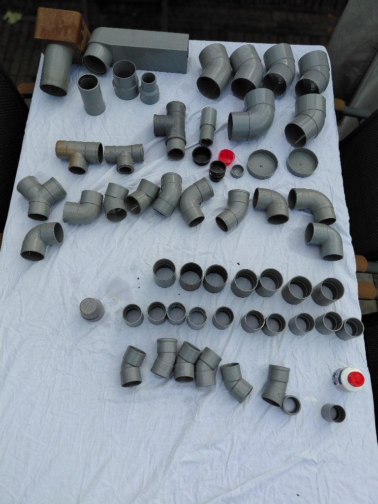 pvc riolering, Doe-het-zelf en Verbouw, Buizen en Afvoer, Ophalen, Pvc, Overige typen, Nieuw
