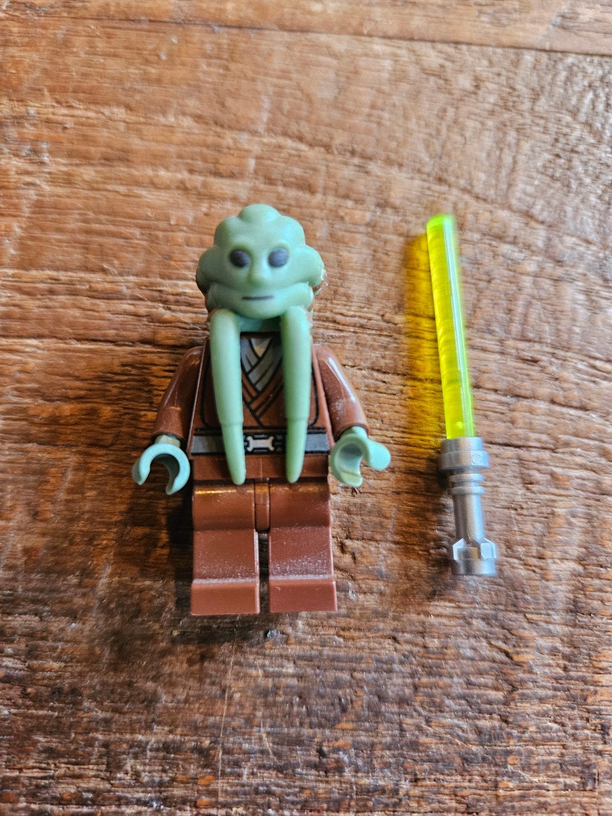 LEGO Star Wars Kit Fisto minifiguur (sw0163) uit 2007, Kinderen en Baby's, Speelgoed | Duplo en Lego, Gebruikt, Star Wars, Lego