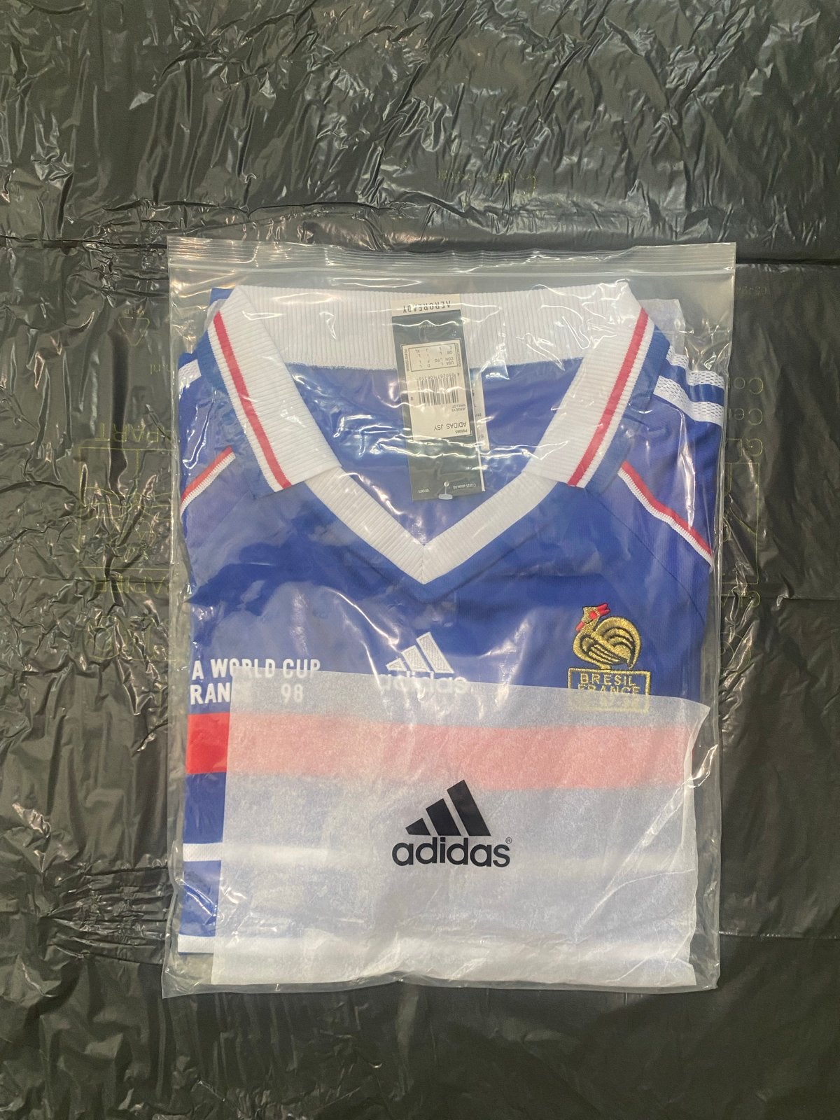 Adidas Frankrijk WK 1998 Retro Voetbalshirt, Ophalen of Verzenden, Nieuw, Overige maten, Blauw