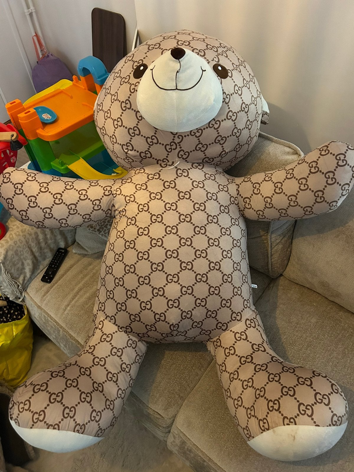 Grote gucci knuffel, Ophalen, Zo goed als nieuw, Overige typen
