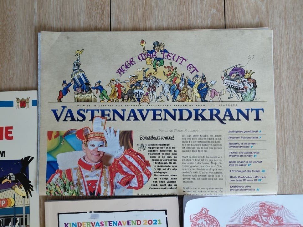 Vastenavend/ gratis, Ophalen