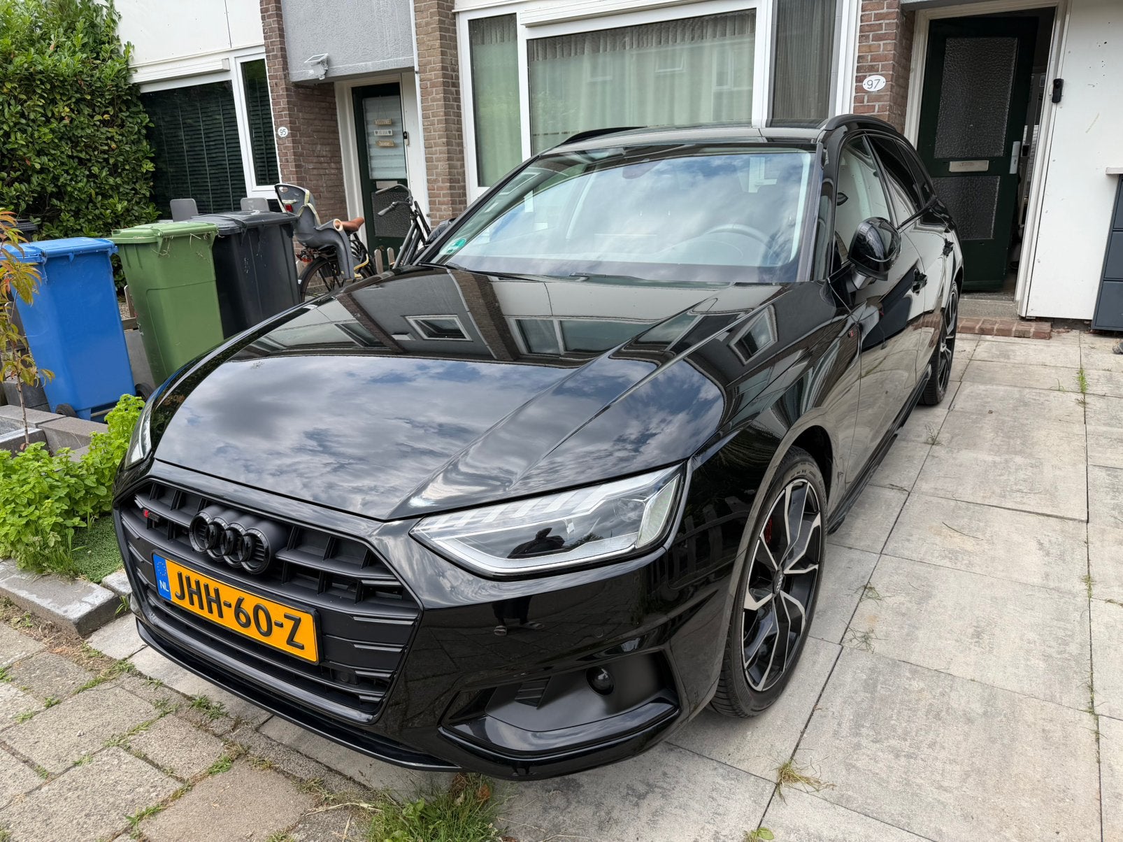 Audi A4 35 Tfsi 150pk Mhev S Tronic 2021 Zwart klm 29654, Auto's, Audi, 4 cilinders, 1984 cc, A4, Zwart