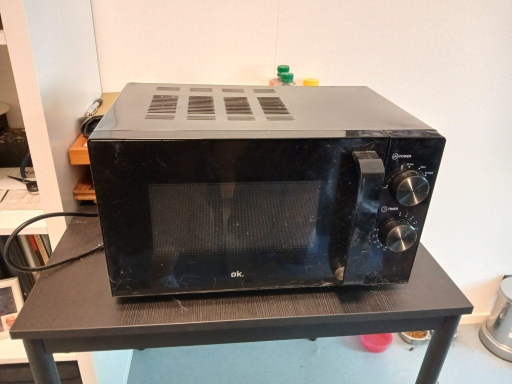 Magnetron OK, Ophalen, Zo goed als nieuw, Magnetron, Draaiplateau