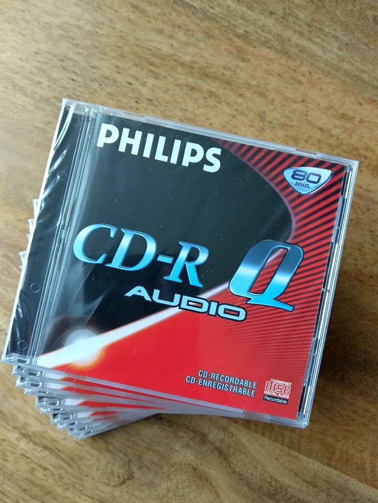 PHILIPS CD-R Q 80 Min.* Geschikt Voor Audio CD Recorders *, Ophalen of Verzenden, Nieuw, Cd, Philips