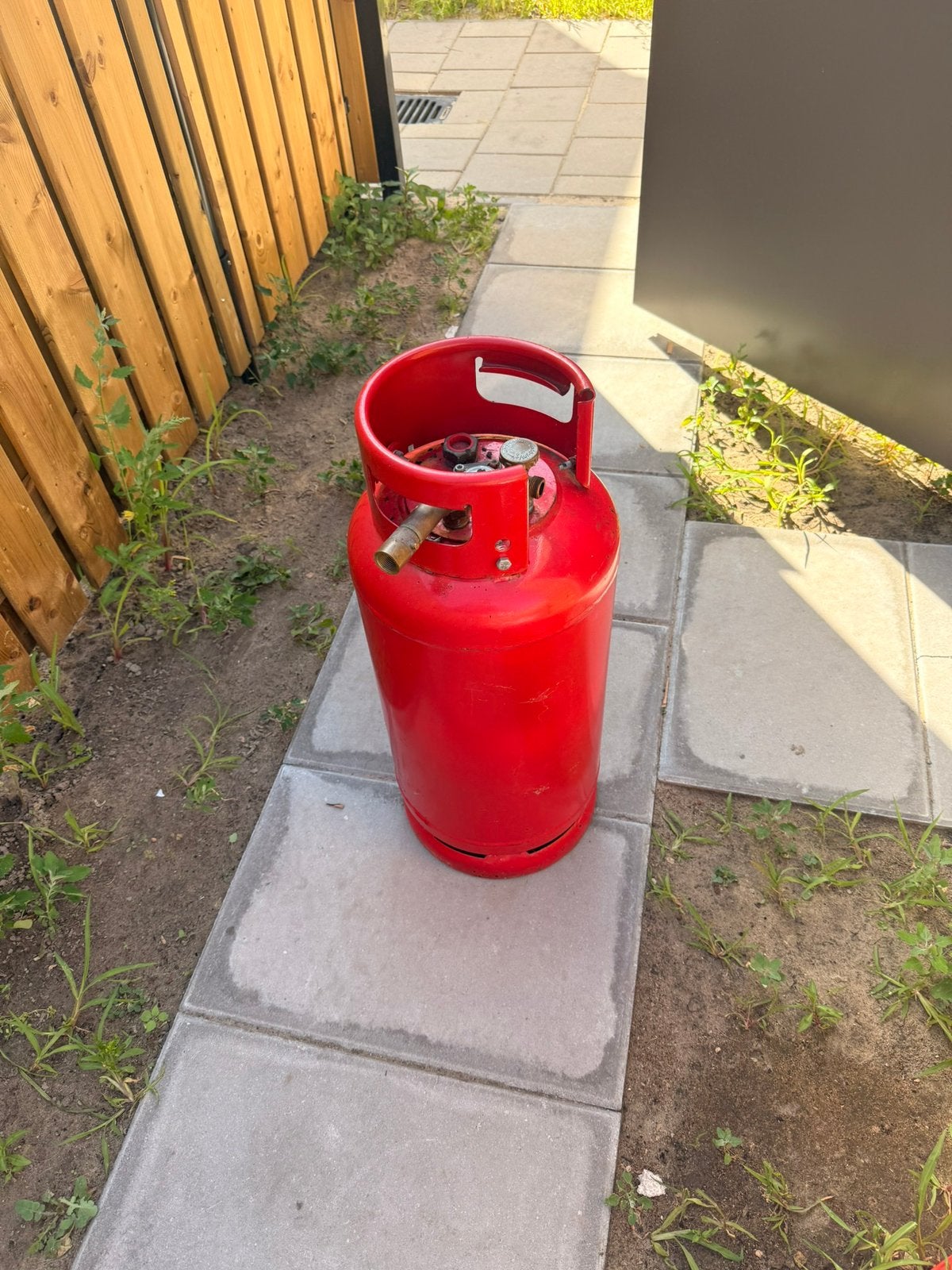 Hervulbare gasfles, 150 liter of meer, Ophalen, Zo goed als nieuw, Hout