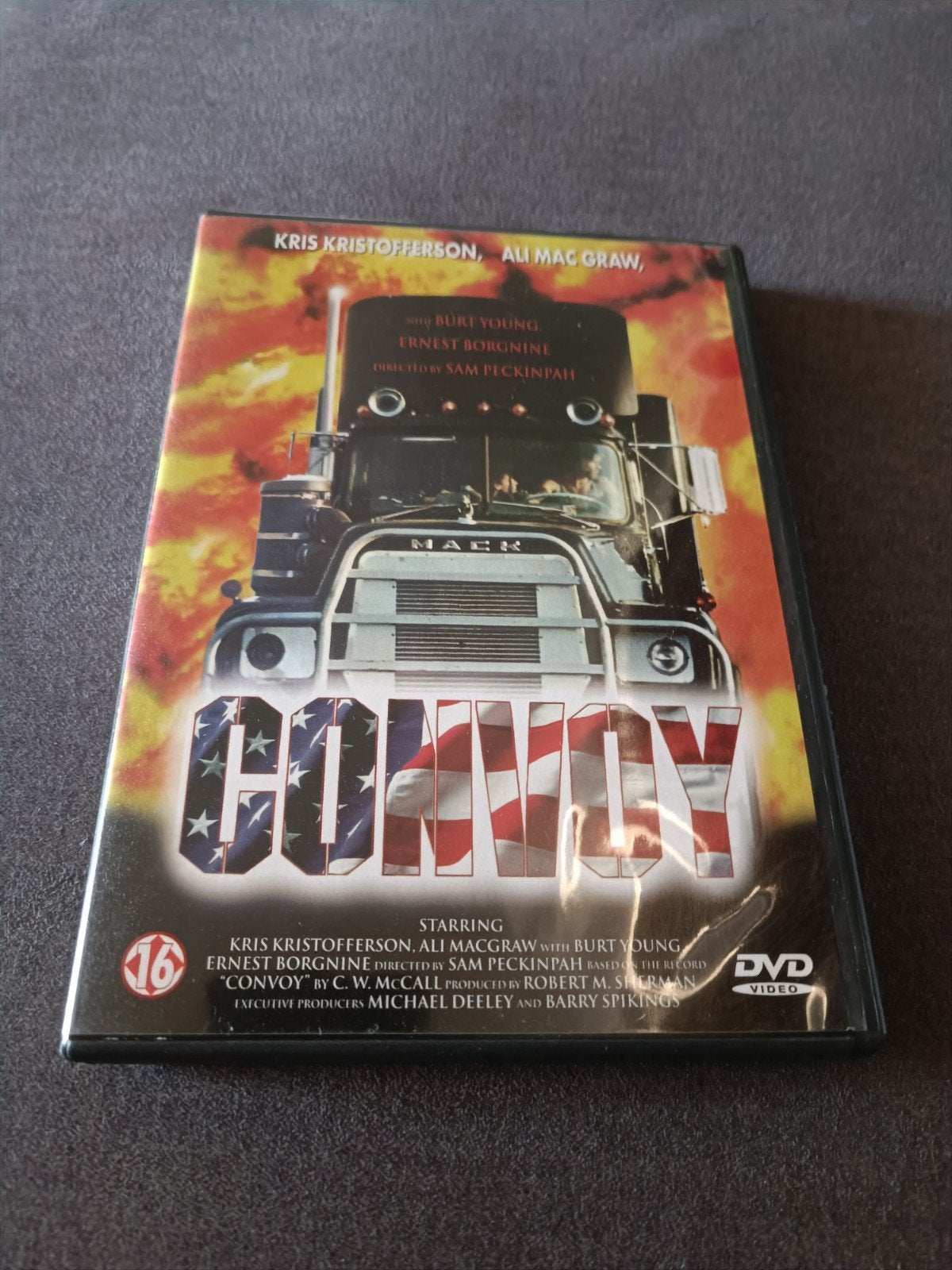 Convoy - dvd, Cd's en Dvd's, Dvd's | Actie, Alle leeftijden, Ophalen of Verzenden, Zo goed als nieuw