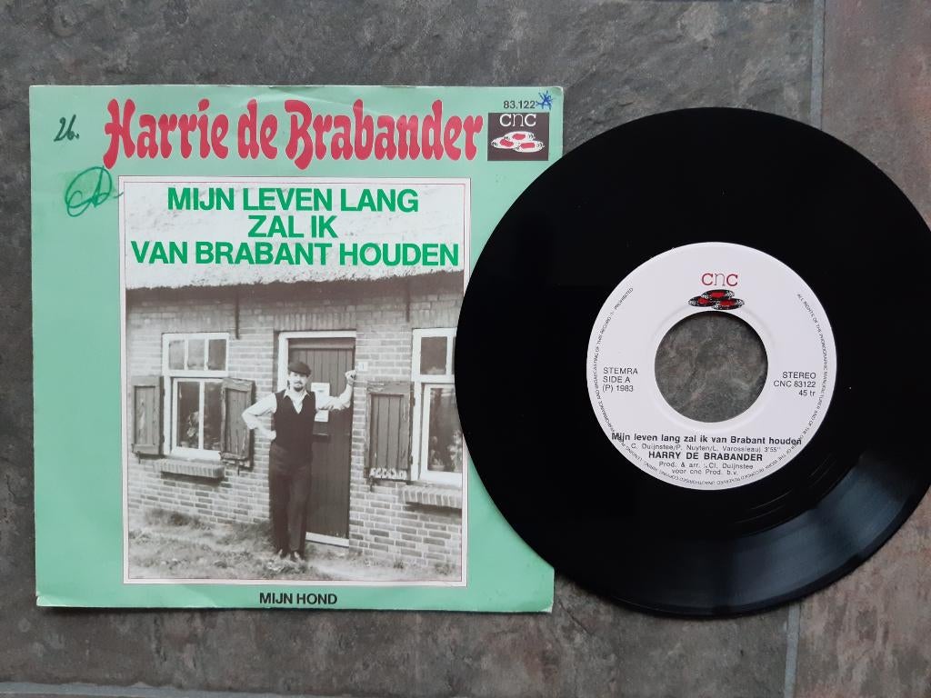 Harrie de Brabander mijn leven lang, Ophalen of Verzenden, Zo goed als nieuw, Overige formaten, Levenslied of Smartlap