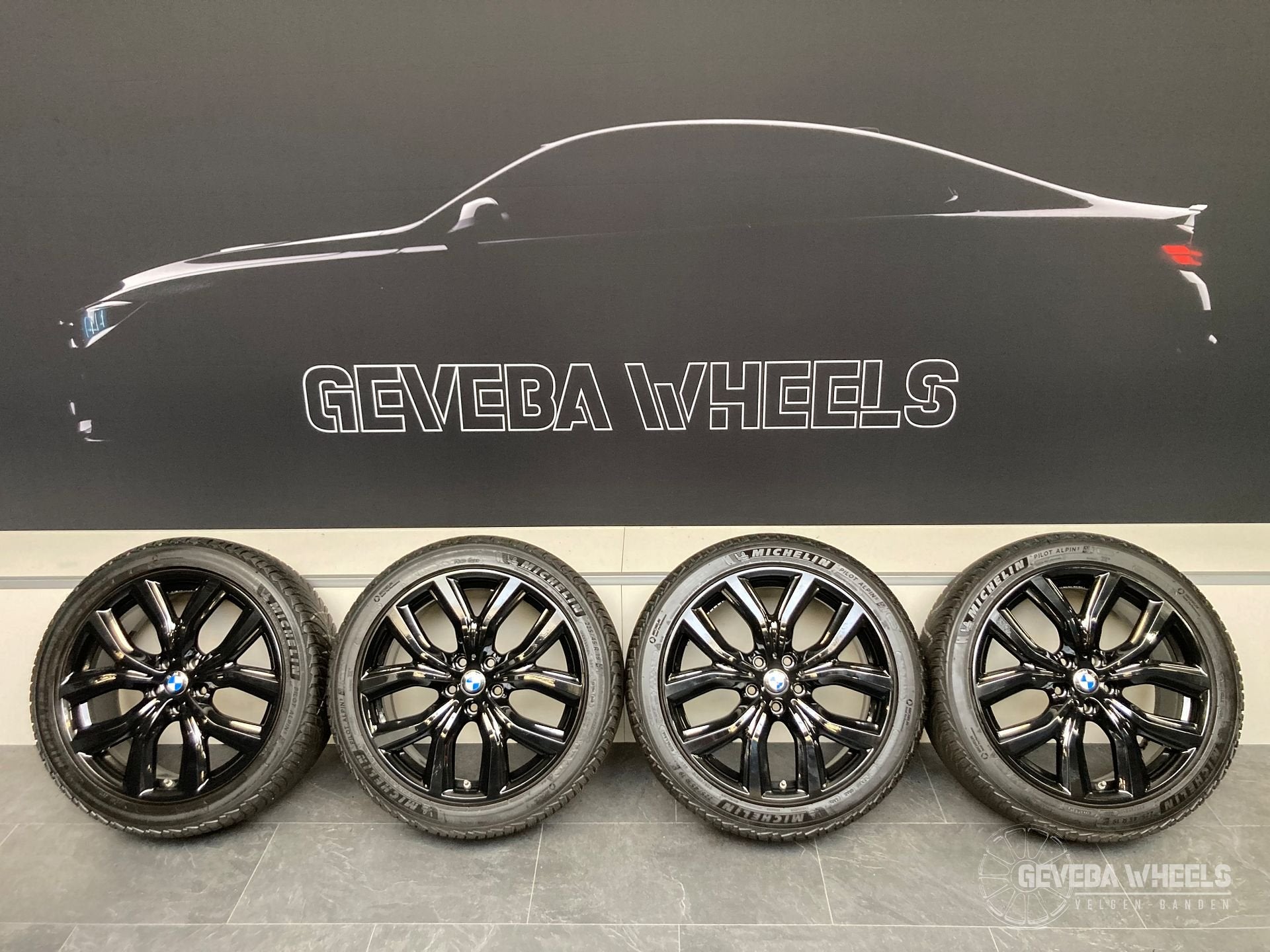 19” originele BMW X1 F48 X2 F39 velgen + winterbanden 771, Auto-onderdelen, 19 inch, Gebruikt, -, -