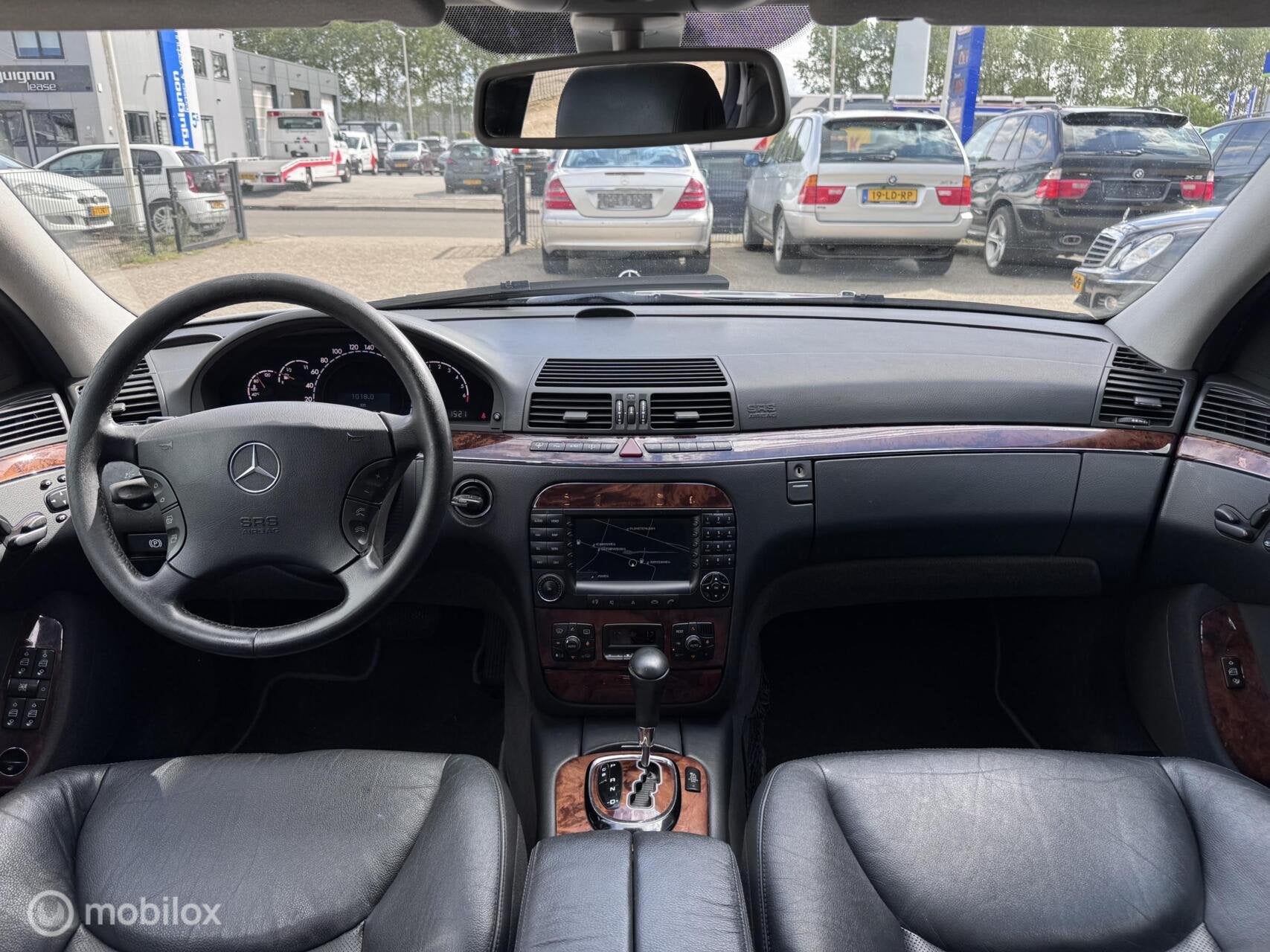 Mercedes S-klasse 350 ~ Xenon ~ Leder ~ stoelverwarming ~, Auto's, Automaat, Achterwielaandrijving, Gebruikt, Stoelverwarming