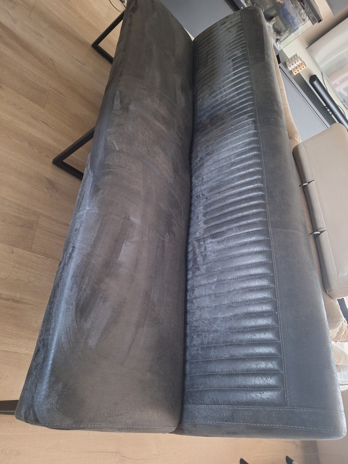 Eetkamerbank 210cm  zgan, Ophalen, Minder dan 75 cm, Driepersoons, Zo goed als nieuw