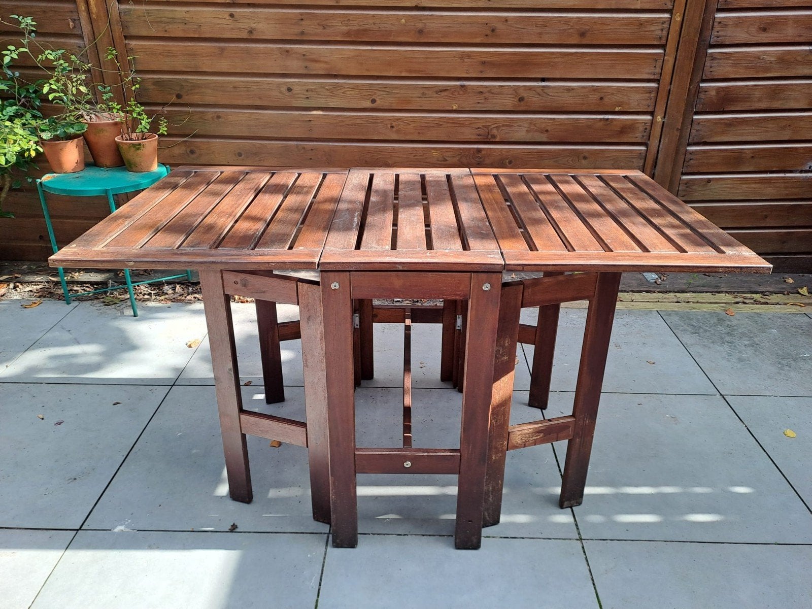 Ikea Nämmarö tuinset met 4 stoelen en tafel, Ophalen, 4 zitplaatsen, Gebruikt, Tuinset