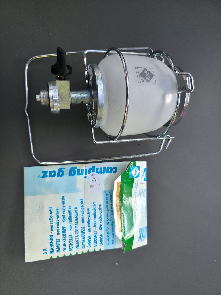 CampingGaz Lamp + gas 901, Ophalen of Verzenden, Zo goed als nieuw
