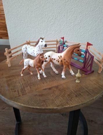 Schleich Lisa's toernooi training 42433, Ophalen of Verzenden, Zo goed als nieuw, Jongen of Meisje