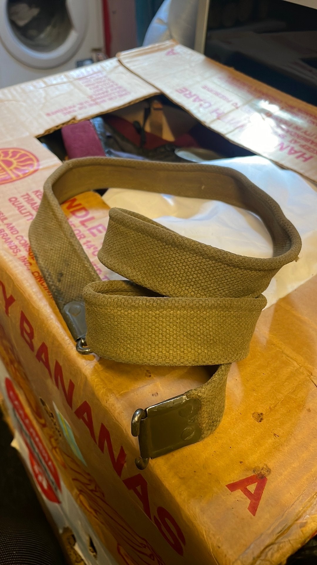 Engelse geweer riem voor lee enfield, Ophalen of Verzenden, Engeland, Overige typen