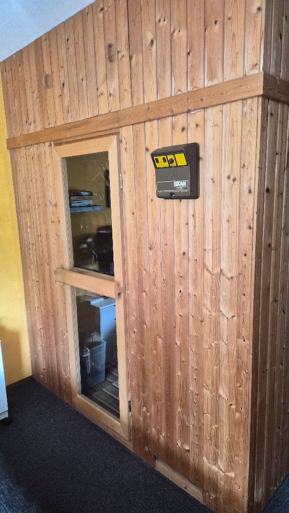 Finse sauna, Sport en Fitness, Sauna, Ophalen, Gebruikt, Fins of Traditioneel, Complete sauna