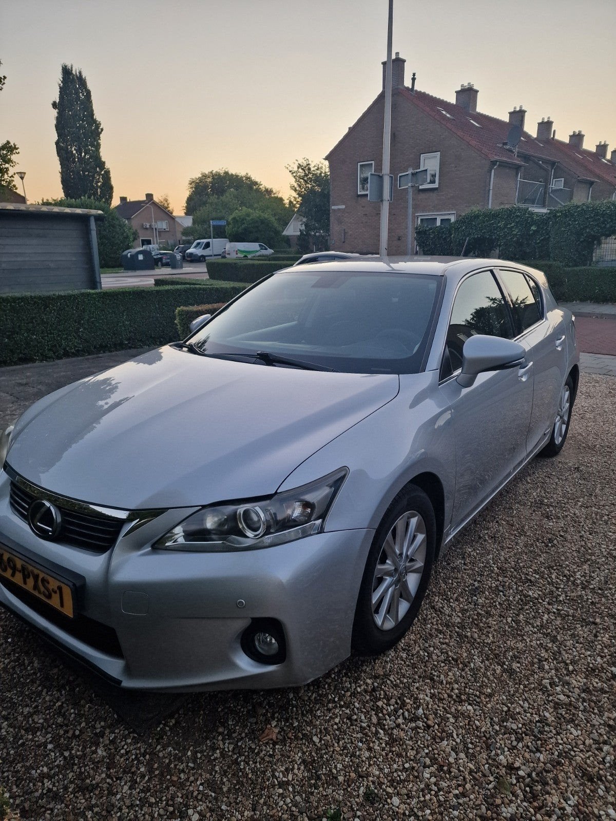 Lexus CT-H 200H 1.8 Hybrid 2011 Grijs, Auto's, Origineel Nederlands, CT-H, Te koop, Hatchback