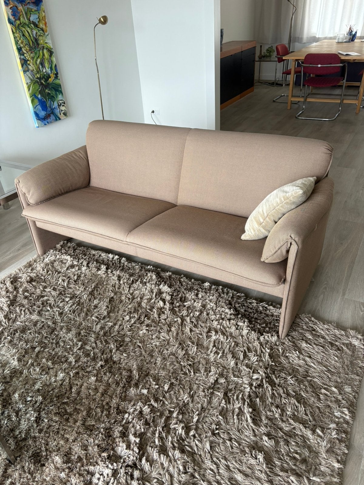 2x Leolux Bora 2,5 zitter €50 p/s, 150 tot 200 cm, Tweepersoons, 75 tot 100 cm, Ophalen of Verzenden