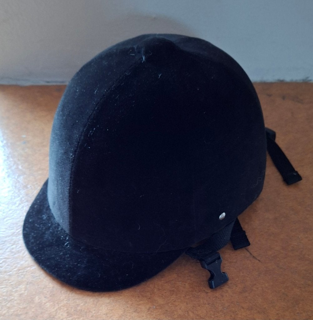 Cap paardrijden fouganza c400 maat 58., Dieren en Toebehoren, Paardrijkleding, Gebruikt, Kinderen, Dressuur, Fouganza