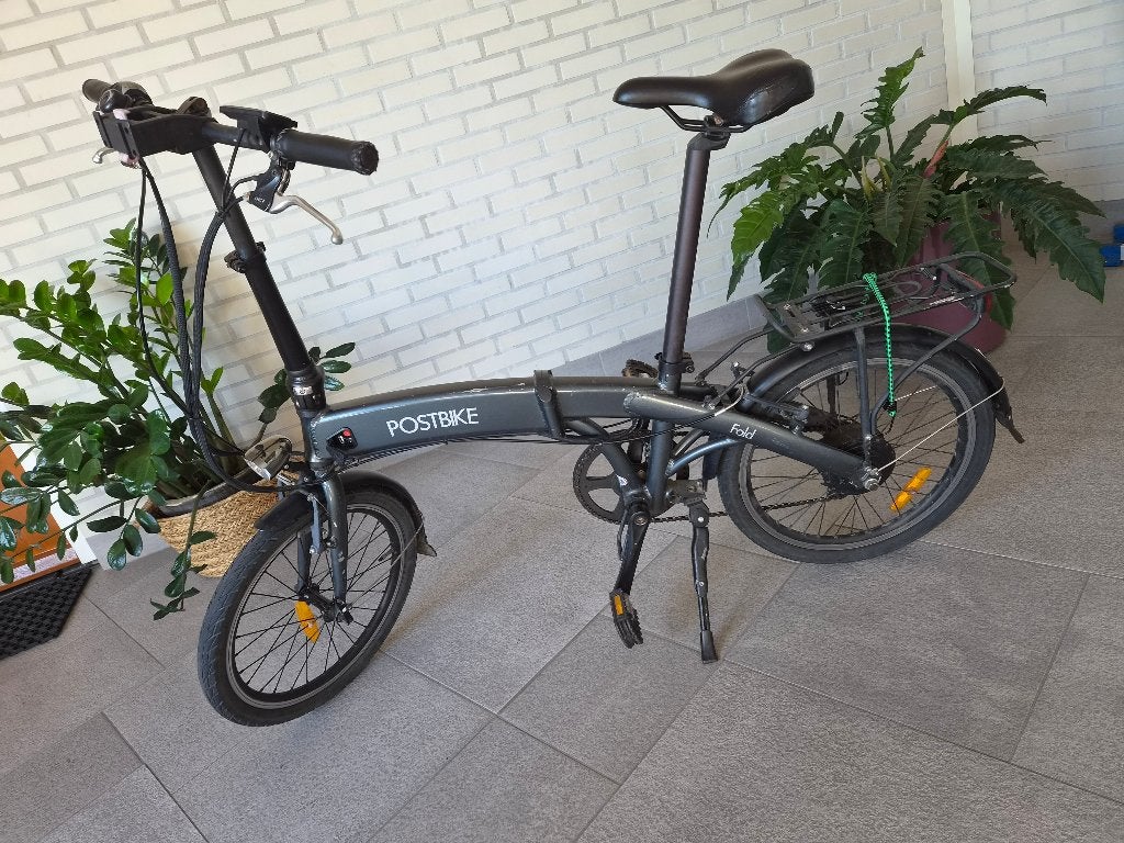 elektrische vouwfiets, Gebruikt, Velgrem, 16 tot 18 inch, Versnellingen