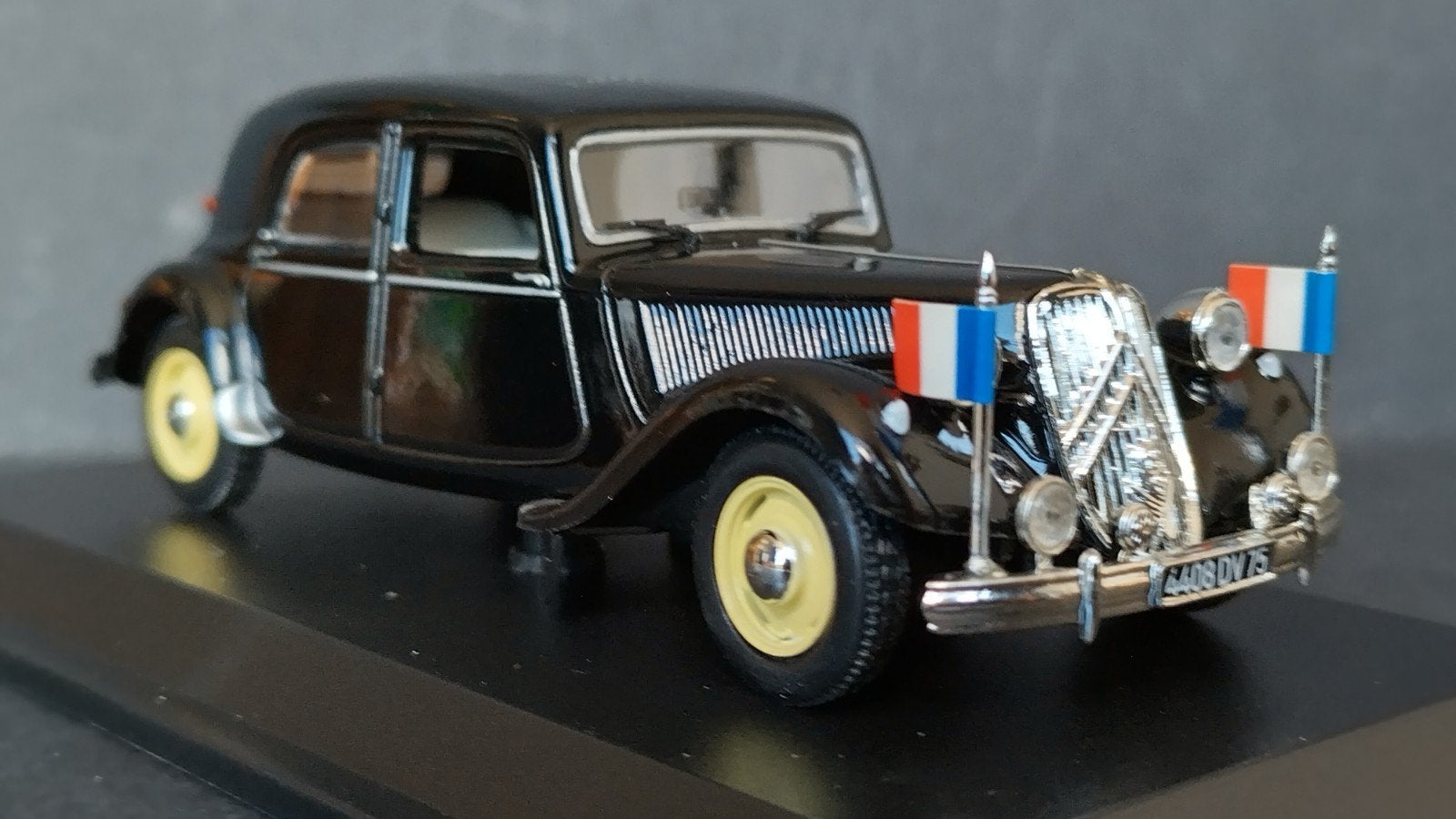 Citroen Traction Avant 15 Six General Gaulle 1:43 Norev Pol, Auto, Verzenden, ., Nieuw