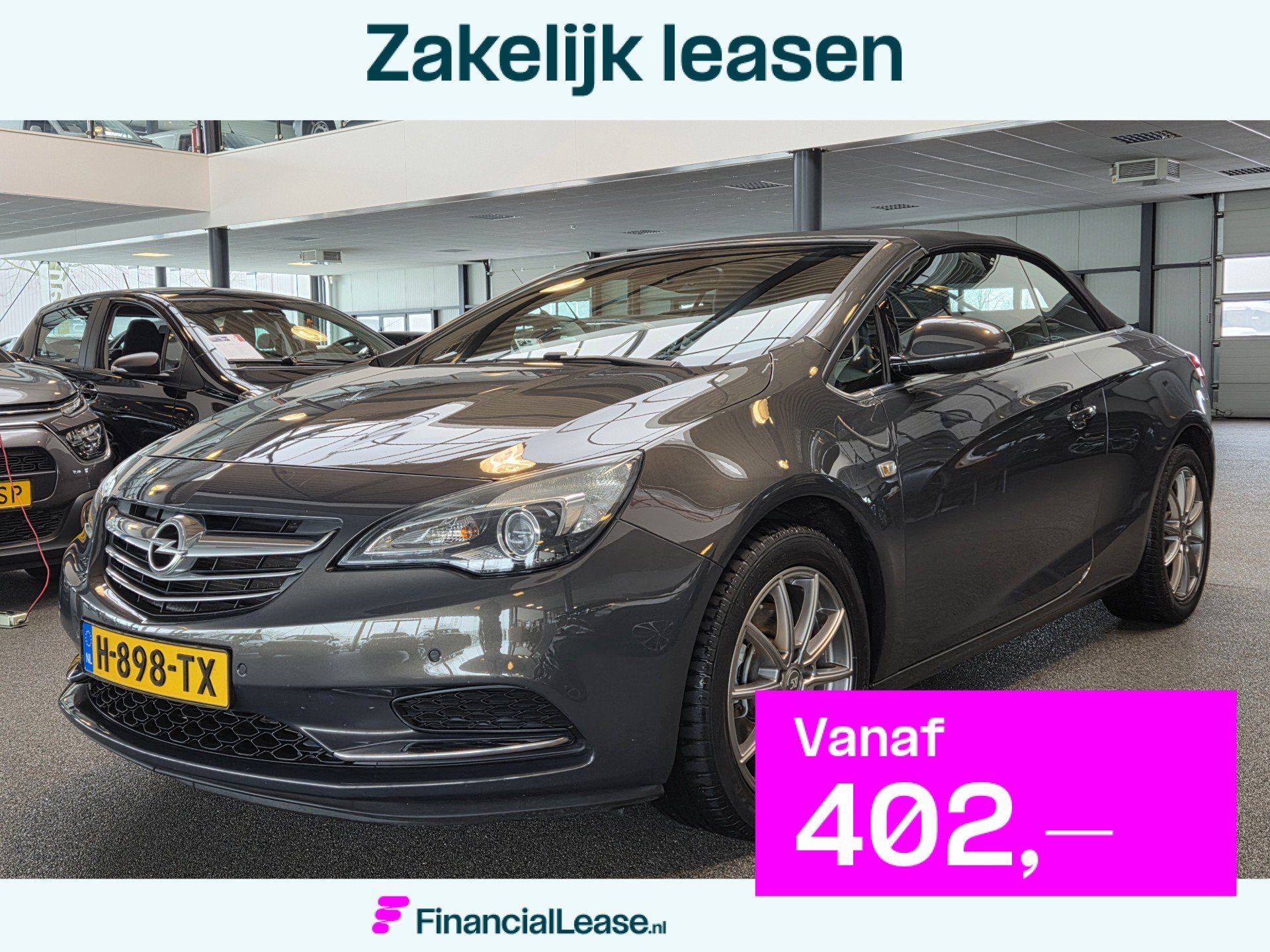 Opel Cascada 1.6 Turbo Cosmo / Trekhaak / Adaptieve verlicht, Voorwielaandrijving, Euro 5, Gebruikt, 4 cilinders