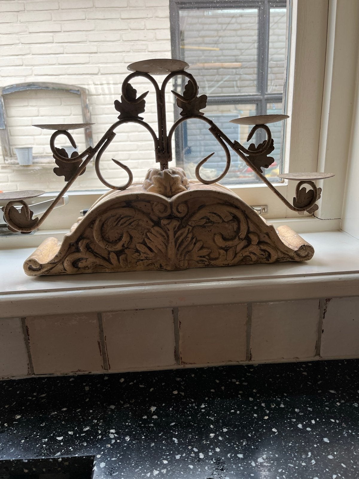 PTMD Decoratieve kandelaar, Ophalen, Keramiek of Aardewerk