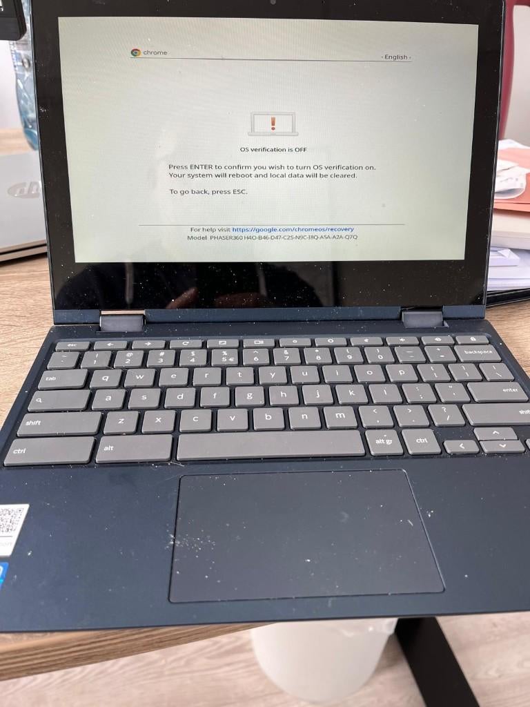 chromebook lenovo, Computers en Software, Chromebooks, Ophalen, 14 inch, Qwerty, 128 GB