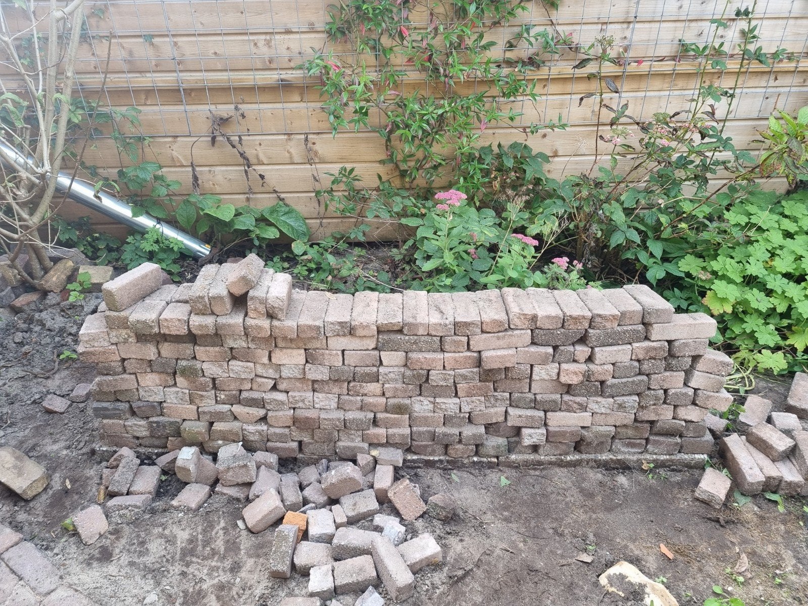 rest oude waaltjes met grindlaag, ingekort, Tuin en Terras, Ophalen, Gebruikt, Beton, Klinkers