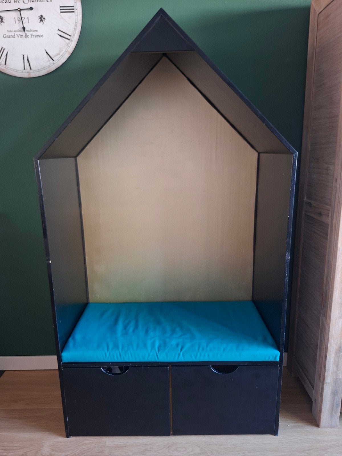 Speelhuisje/ chill bankje met opberglades met wieltjes., Kinderen en Baby's, Kinderkamer | Overige Meubels, Ophalen, Gebruikt