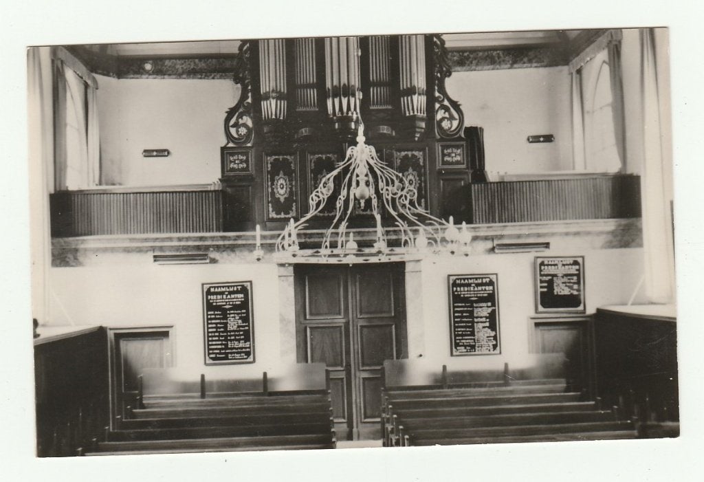 Kamerik (nabij Woerden) - interieur NH Kerk, Verzenden, 1960 tot 1980, Ongelopen, Utrecht