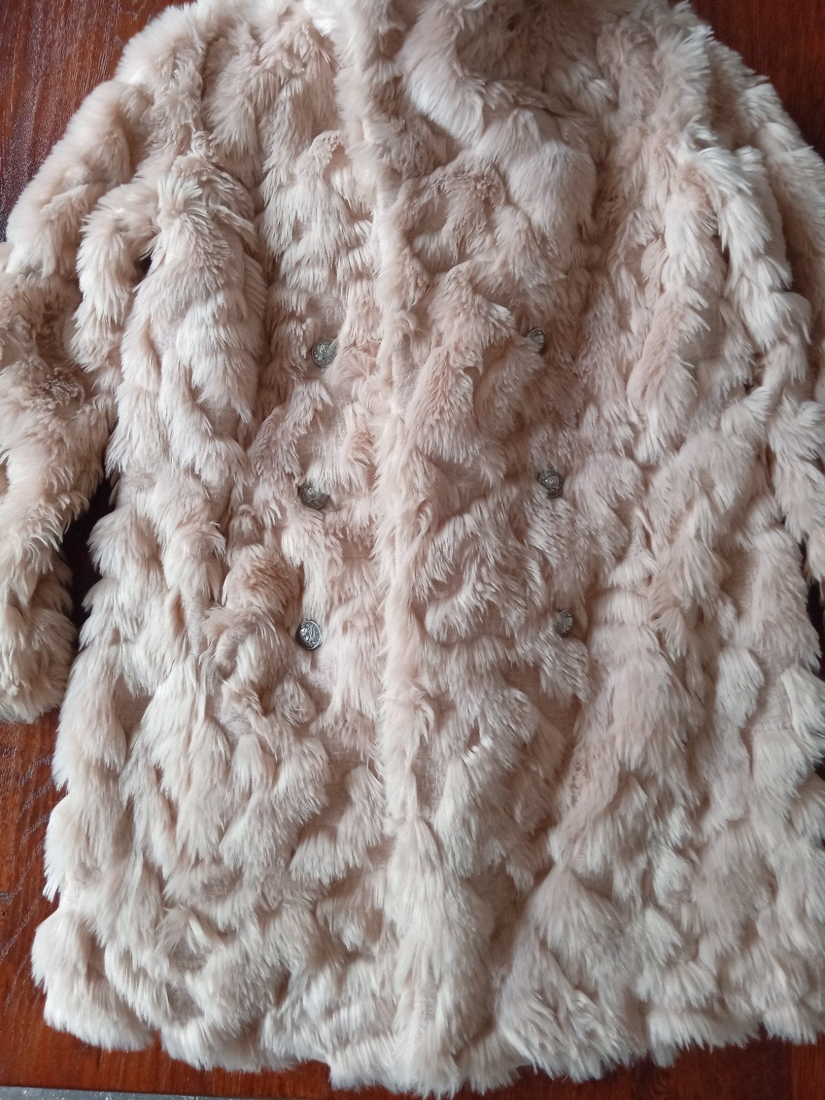 TE KOOP rose bontjas mt 36 valt ruim, Ophalen of Verzenden, Zo goed als nieuw, Maat 36 (S), Roze