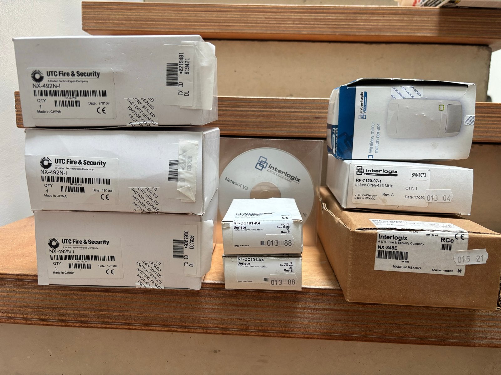 Interlogix Beveiligingssysteem Componenten, Beweging, Nieuw, Ophalen of Verzenden, Compleet systeem